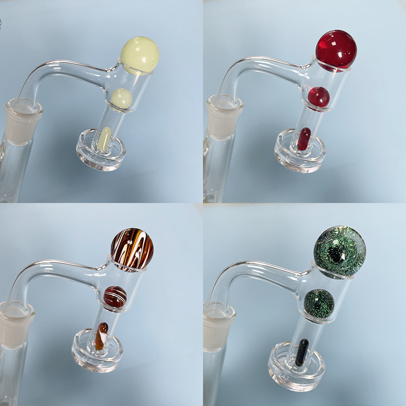 5pcs MOQ Terp Slurper Quartz Banger Set Smoking Water Bong Pipe Accessory 4mm Thick Bottom Full Weld Banger With Glass Beads Marble Cap 10mm 14mm Male Frosted Joint
5pcs MOQ Terp Slurper Quartz Banger Set Smoking Water Bong Pipe Accessory 4mm Thick Bottom Full Weld Banger With Glass Beads Marble Cap 10mm 14mm Male Frosted Joint
