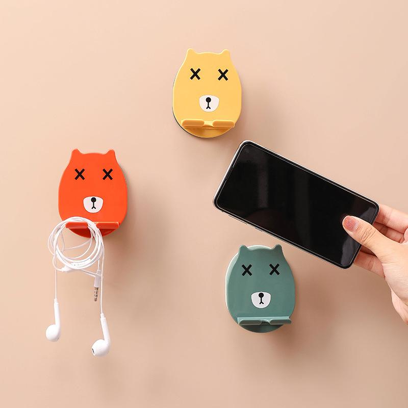 Hooks & Rails Multifunctional Cartoon Wall Sticker Hook Mobile Phone Support Plug Creative Finishing Bracket Sticky
Hooks & Rails Multifunctional Cartoon Wall Sticker Hook Mobile Phone Support Plug Creative Finishing Bracket Sticky
