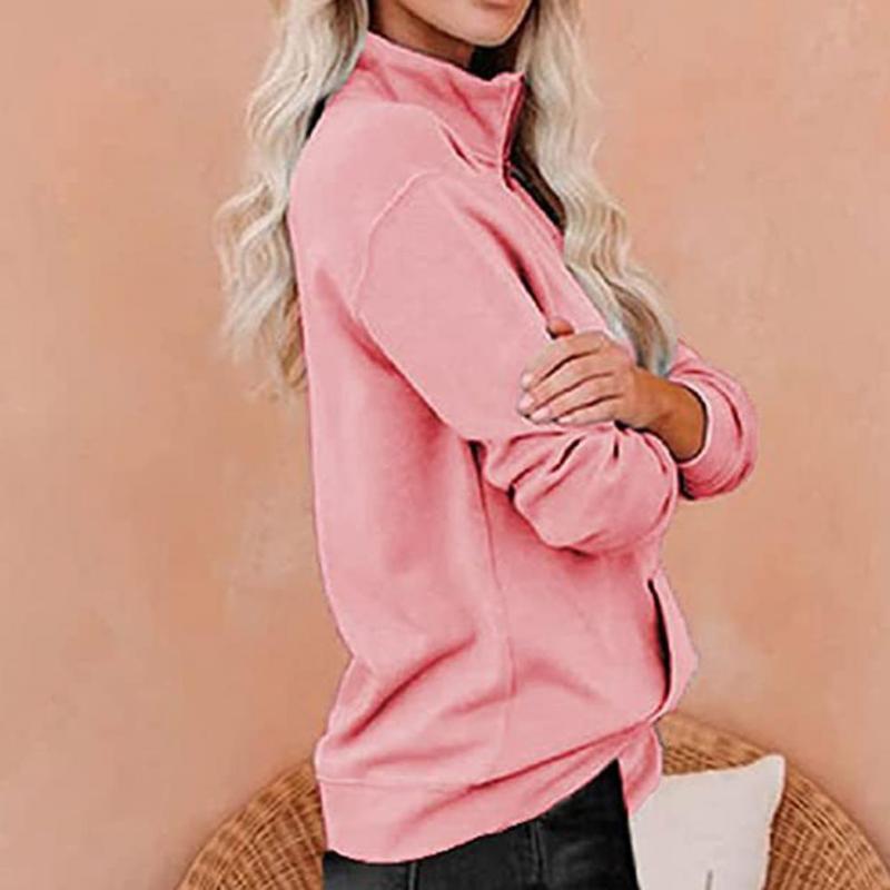 Women's Hoodies & Sweatshirts Women's Hooded Long Sleeve Front Pocket Warm Pullover Sweatshirt Stand Collar Zipper Neck Women Blouse Out, Blue
Women's Hoodies & Sweatshirts Women's Hooded Long Sleeve Front Pocket Warm Pullover Sweatshirt Stand Collar Zipper Neck Women Blouse Out, Blue