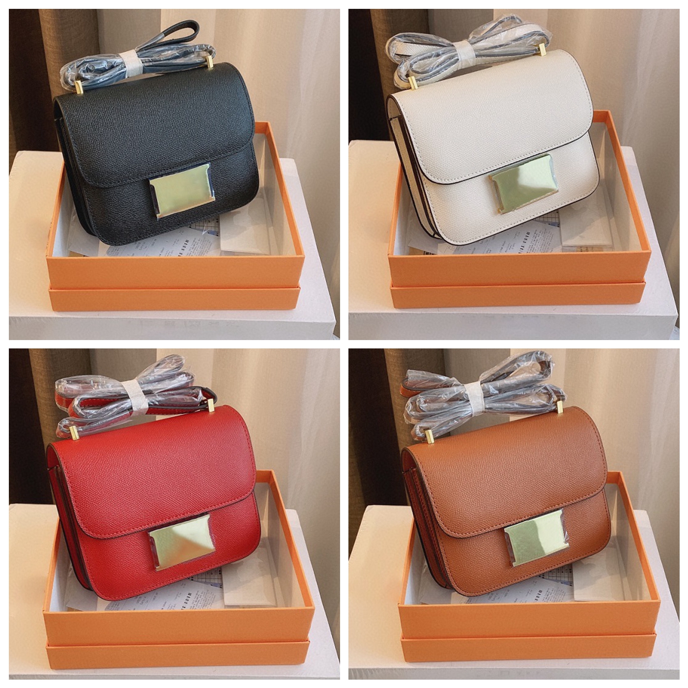 5A Designer Bag Luxury Purse H Brand Shoulder Bags Leather Handbag Woman Crossbody Messager Cosmetic Purses Wallet by shoebrand S45 02, #30 box
5A Designer Bag Luxury Purse H Brand Shoulder Bags Leather Handbag Woman Crossbody Messager Cosmetic Purses Wallet by shoebrand S45 02, #30 box