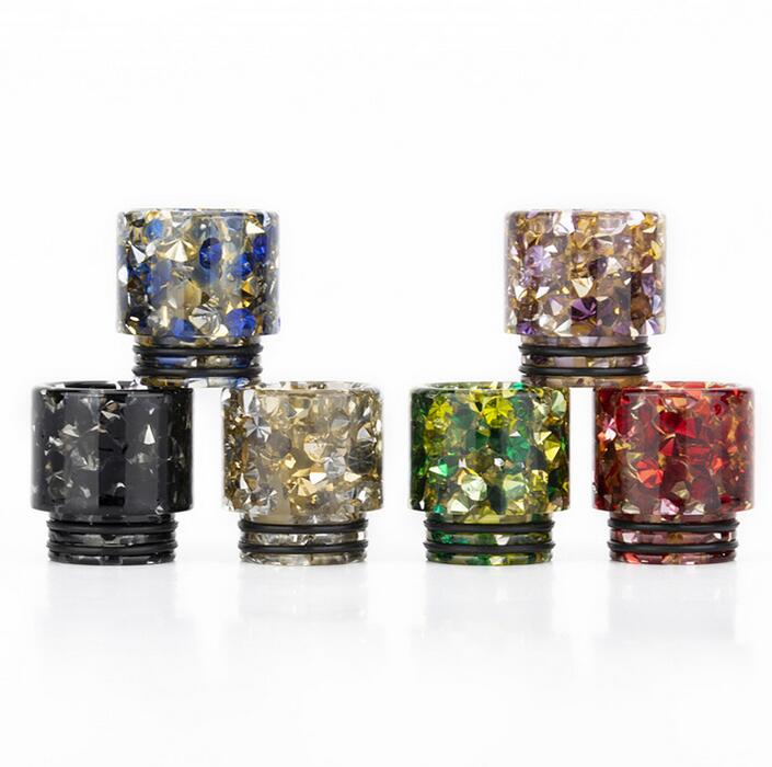 810 Diamond Drip Tips Resin Hybrid Material Drip Tip Suit For TFV8 TFV12 Prince IJUST 3 etc
810 Diamond Drip Tips Resin Hybrid Material Drip Tip Suit For TFV8 TFV12 Prince IJUST 3 etc