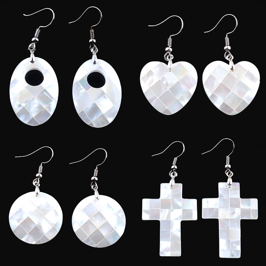 WOJIAER Natural Abalone Shell Pearl Dangle Earrings for Women White Color Round Drop Earring Fashion Jewelry BV903
WOJIAER Natural Abalone Shell Pearl Dangle Earrings for Women White Color Round Drop Earring Fashion Jewelry BV903