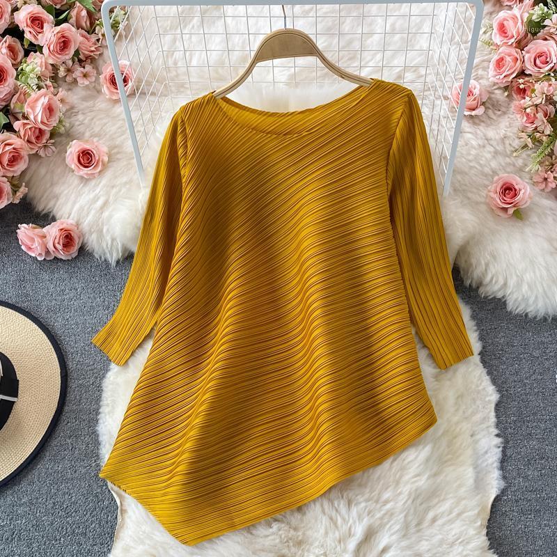 Women's Blouses & Shirts SINGREINY Women Design Irregular Blouse Long Sleeve O Neck Solid Casual Loose Tops 2022 Autumn Fashion Korean Stree, Pink
Women's Blouses & Shirts SINGREINY Women Design Irregular Blouse Long Sleeve O Neck Solid Casual Loose Tops 2022 Autumn Fashion Korean Stree, Pink