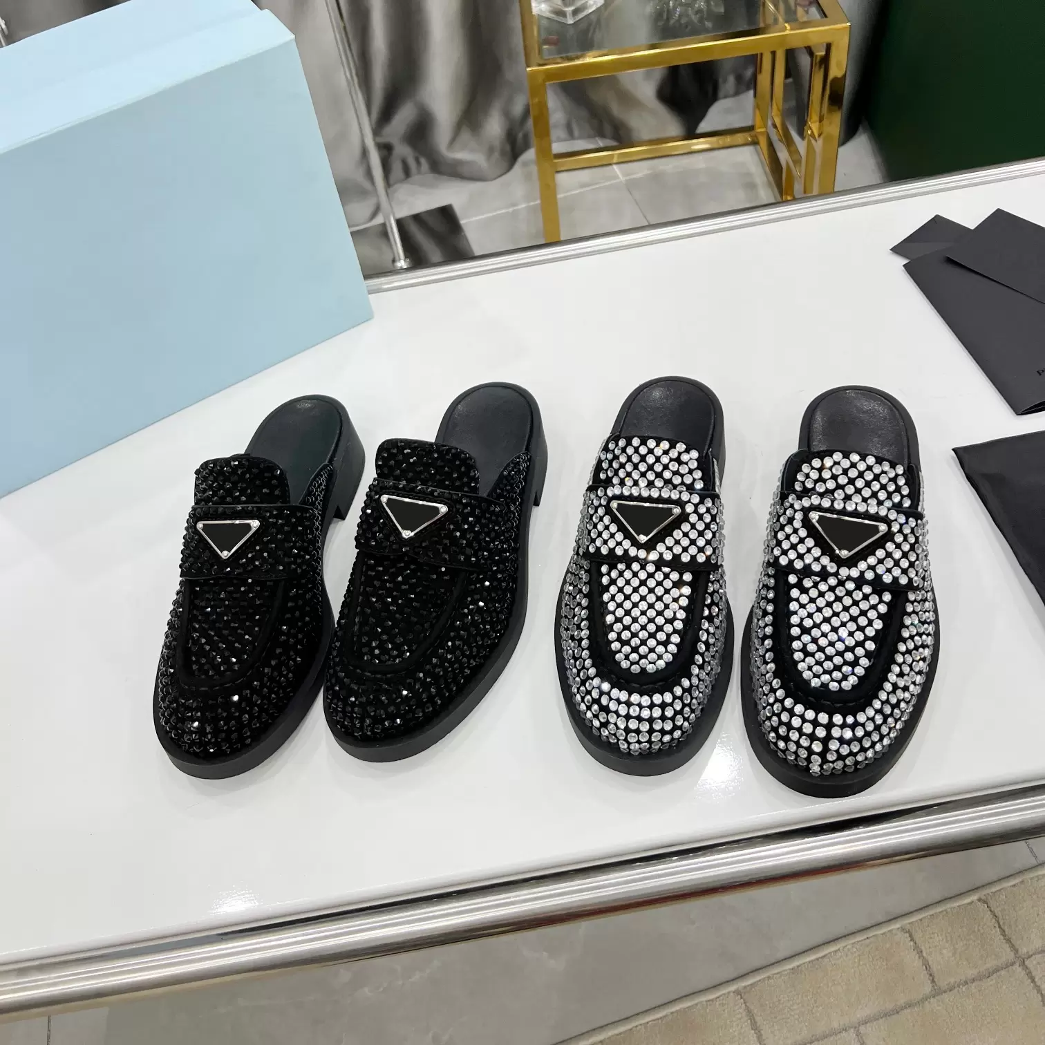Crystal Satin Slingback Sandals Satins Crystal Collection Slippers Sandal High Heels & Ballers Loafers Millers Upper Heat Sealed Size 35-41
Crystal Satin Slingback Sandals Satins Crystal Collection Slippers Sandal High Heels & Ballers Loafers Millers Upper Heat Sealed Size 35-41