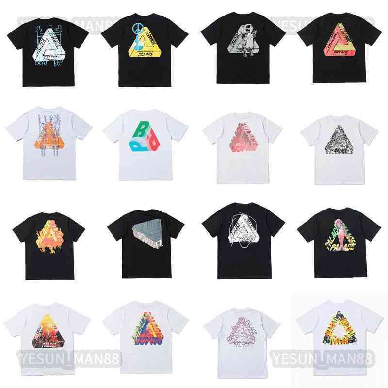 Designer Fashion PALACEs Classic Mens And Womens T Shirt Short Sleeves Big P Triangle Graffiti Print Loose Summer High Street Cotton Tees
Designer Fashion PALACEs Classic Mens And Womens T Shirt Short Sleeves Big P Triangle Graffiti Print Loose Summer High Street Cotton Tees
