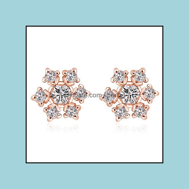 Stud Snowflake Crystal Zircon Earrings High Quality Woman Fashion Jewelry Retro Simple Rose Gold Sier Drop Delivery 2021 Sport1 Dh4Lx
Stud Snowflake Crystal Zircon Earrings High Quality Woman Fashion Jewelry Retro Simple Rose Gold Sier Drop Delivery 2021 Sport1 Dh4Lx