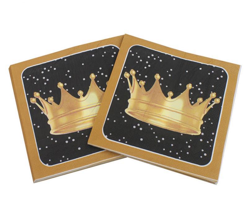 Party Decoration 100PCS Napkins Decorative Crown Patterns Paper Beverage Decorations
Party Decoration 100PCS Napkins Decorative Crown Patterns Paper Beverage Decorations