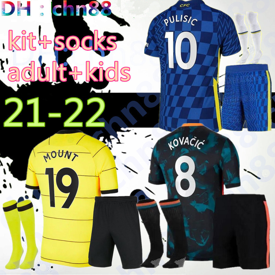 CFC soccer jersey PULISIC LUKAKU ZIYECH HAVERTZ KANTE WERNER ABRAHAM CHILWELL MOUNT 2021 2022 GIROUD football shirt 21 22 home away thrid men + kids Full kit with socks
CFC soccer jersey PULISIC LUKAKU ZIYECH HAVERTZ KANTE WERNER ABRAHAM CHILWELL MOUNT 2021 2022 GIROUD football shirt 21 22 home away thrid men + kids Full kit with socks