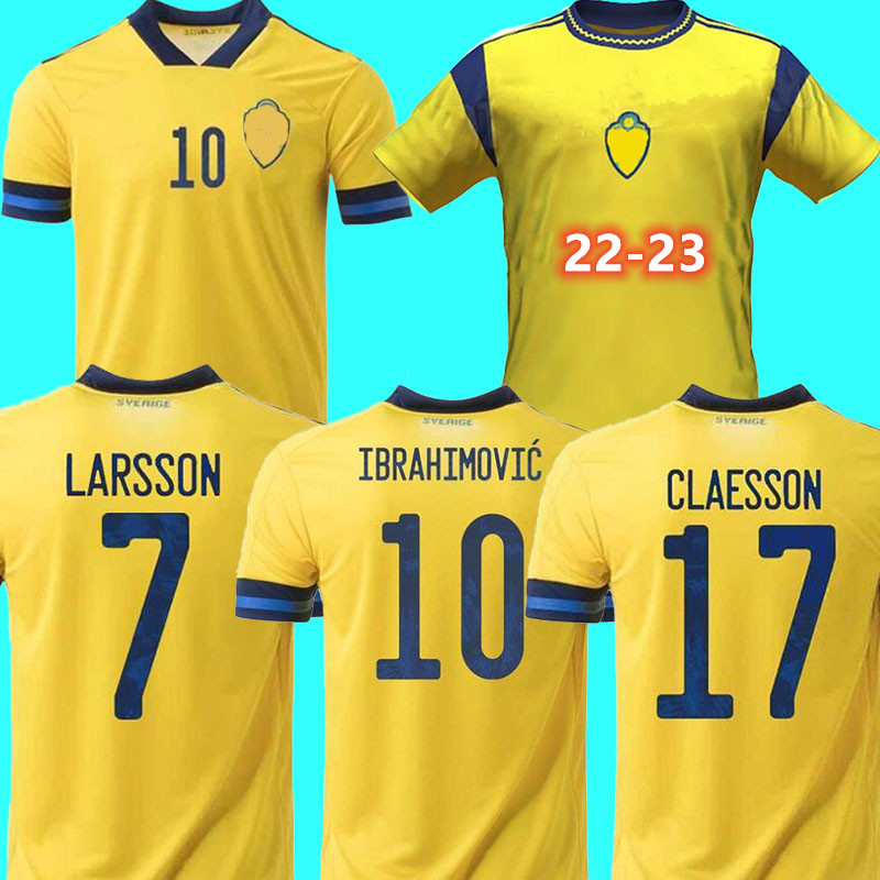 2021 2022 Sweden IBRAHIMOVIC Soccer Jerseys 21 22 23 KALLSTROM LARSSON Home Away Football Shirt National Team TOIVONEN MARCUS BERG Uniforms
2021 2022 Sweden IBRAHIMOVIC Soccer Jerseys 21 22 23 KALLSTROM LARSSON Home Away Football Shirt National Team TOIVONEN MARCUS BERG Uniforms