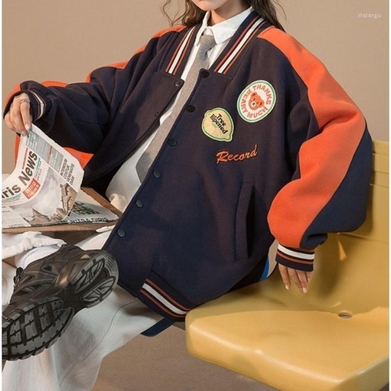 Women's Jackets The U.S.A. Bomber Jacket Women Baseball Autumn Basic Coat Female Men Harajuku Plus Size Streetwear Outerwear GothWomen's, White
Women's Jackets The U.S.A. Bomber Jacket Women Baseball Autumn Basic Coat Female Men Harajuku Plus Size Streetwear Outerwear GothWomen's, White