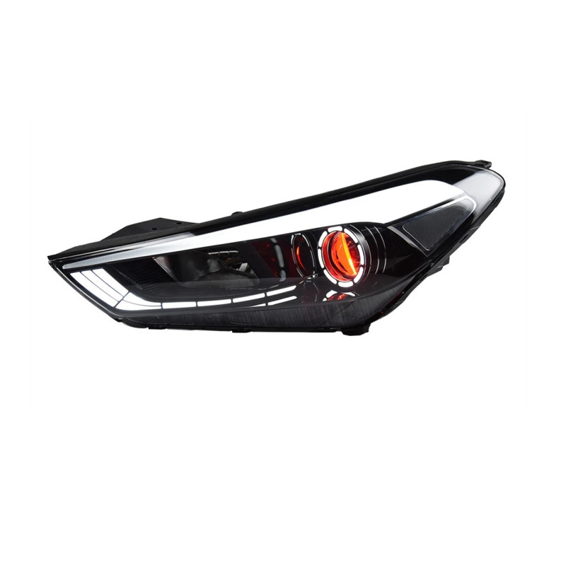 LED Head Light Parts For Hyundai Tucson Front Headlights Replacement 20 15-2 018 Turn Signal Daytime Running Lights