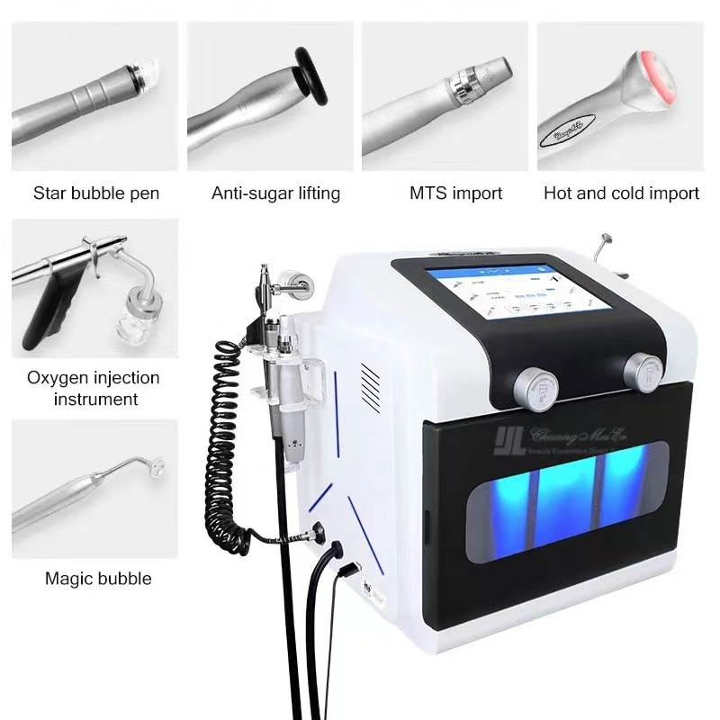 Micro Foam Beauty Machine Skin Tightening Water Oxygen Microdermabrasion RF Facial Care Small Bubble Beauty Equipment