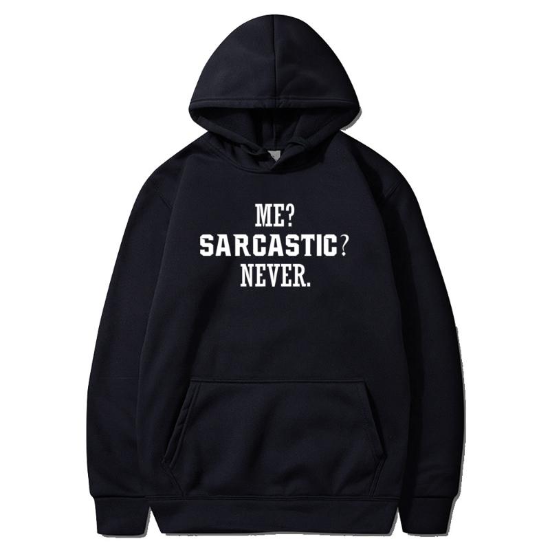 Men's Hoodies & Sweatshirts Funny Gift - Me Sarcastic Never Hoodie For Men Long Sleeve Printed On BrandMen's, Dark blue
Men's Hoodies & Sweatshirts Funny Gift - Me Sarcastic Never Hoodie For Men Long Sleeve Printed On BrandMen's, Dark blue