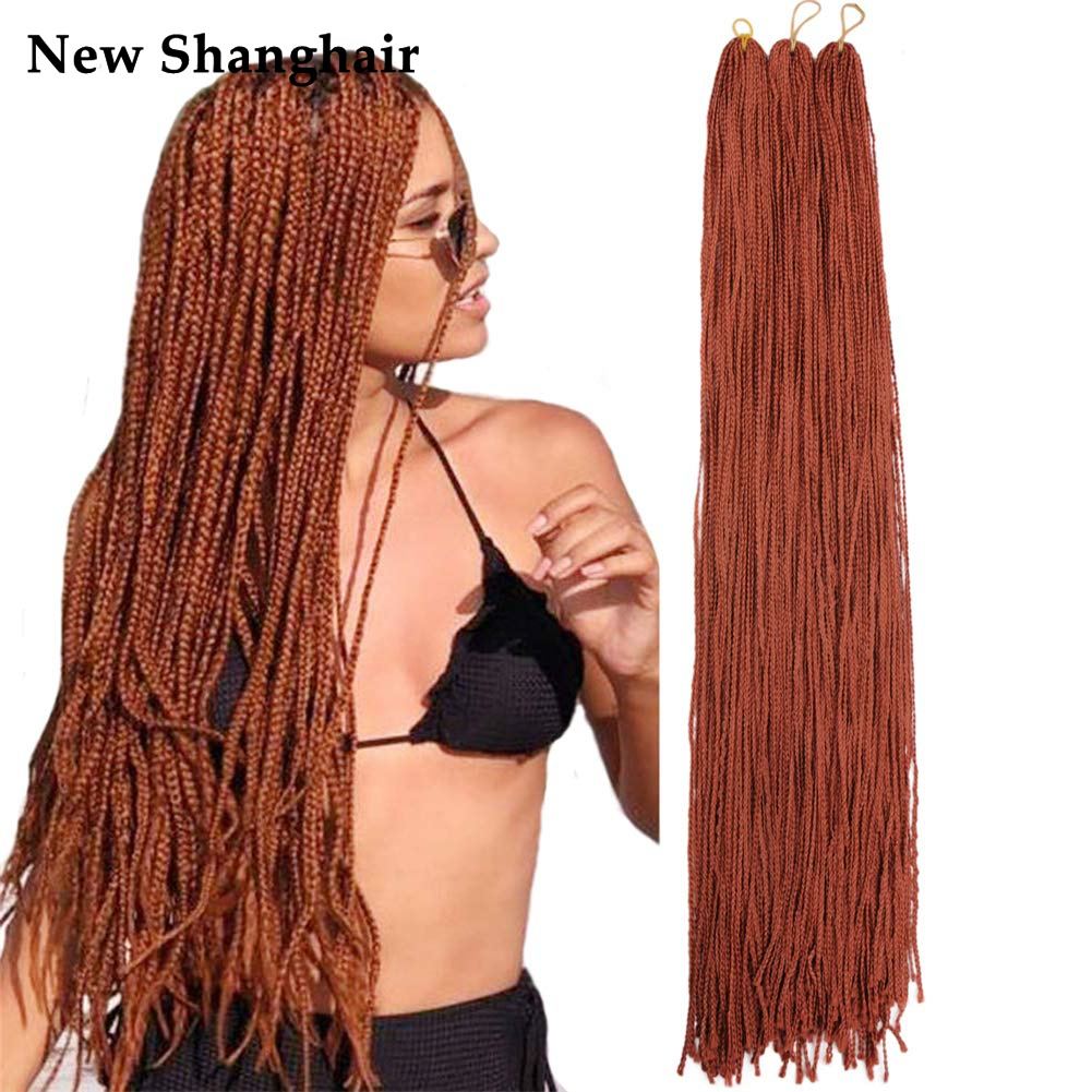 28" Crochet Box Braids Zizi Hair Bundle Synthetic Extensions Braiding Blonde Black Grey for Women BS09Q, #350
28" Crochet Box Braids Zizi Hair Bundle Synthetic Extensions Braiding Blonde Black Grey for Women BS09Q, #350