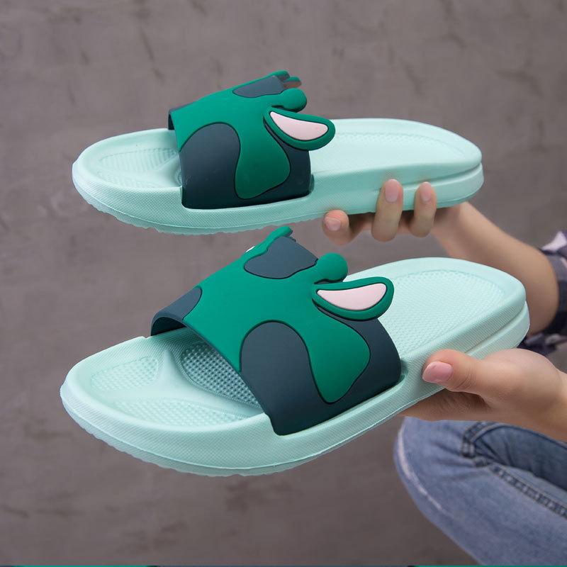 Slippers Summer Slides Women Cartoon Animal Thick Bottom Beach Soft Sole Sandals Men Ladies Couple Girls Boys Shoes Zapatillas, Green
Slippers Summer Slides Women Cartoon Animal Thick Bottom Beach Soft Sole Sandals Men Ladies Couple Girls Boys Shoes Zapatillas, Green