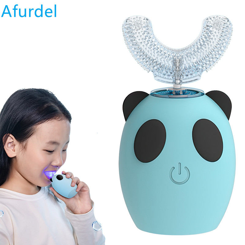 Kid Sonic Electric Toothbrush Oral Irrigators Rechargeable U Shape 360 Degrees Children Teeth Care Waterproof Automatic Tooth Brush
Kid Sonic Electric Toothbrush Oral Irrigators Rechargeable U Shape 360 Degrees Children Teeth Care Waterproof Automatic Tooth Brush