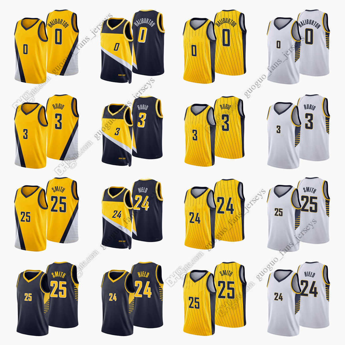 Custom Printed 2022 New City Basketball Jerseys James Buddy 24 Hield Ricky 3 Rubio Jalen 25 Smith Tyrese 0 Haliburton White Black High Quality Jersey Size S--XXL
Custom Printed 2022 New City Basketball Jerseys James Buddy 24 Hield Ricky 3 Rubio Jalen 25 Smith Tyrese 0 Haliburton White Black High Quality Jersey Size S--XXL