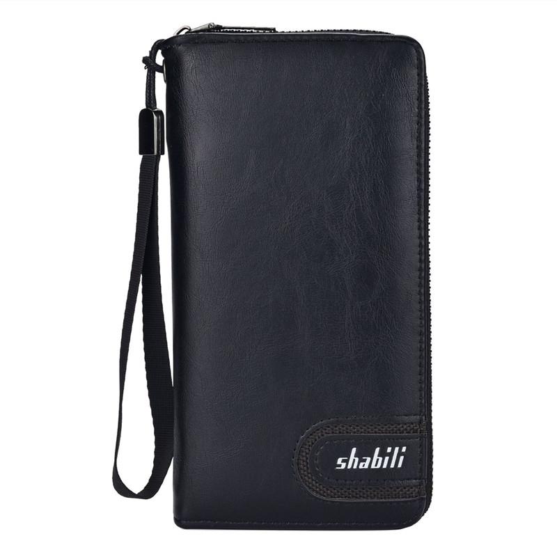 Wallets Long Men's Wallet Retro Large Capacity Oil Wax Leather Mobile Phone Multi-function HandbagWallets, Brown
Wallets Long Men's Wallet Retro Large Capacity Oil Wax Leather Mobile Phone Multi-function HandbagWallets, Brown