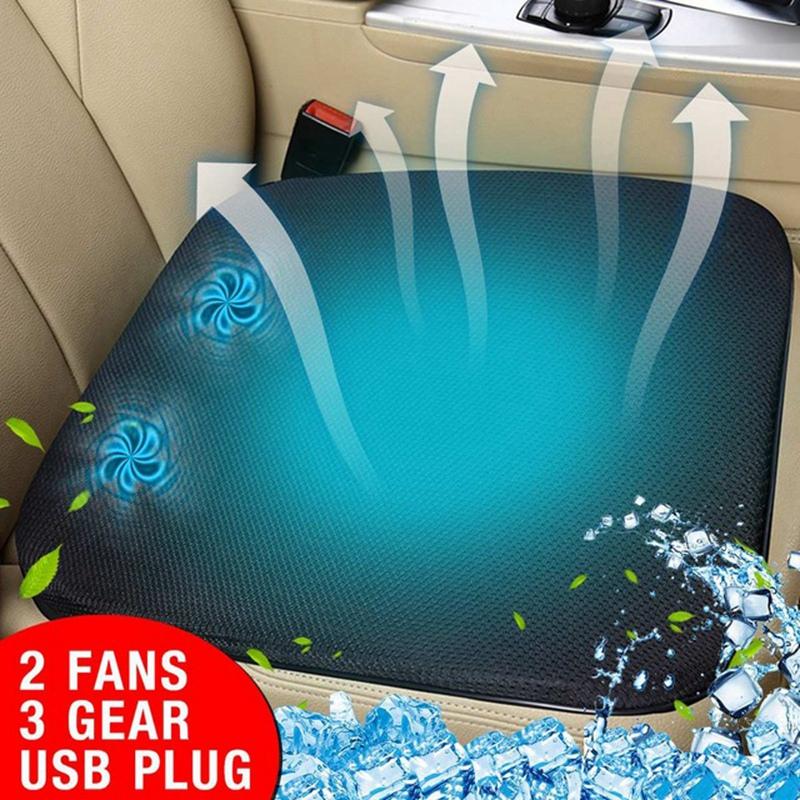 Car Seat Covers Universal USB Cooling Cover,4 Built-in 3D Fan Non-Slip Mat Cushion 3 Gear Ventilation For Home Office
Car Seat Covers Universal USB Cooling Cover,4 Built-in 3D Fan Non-Slip Mat Cushion 3 Gear Ventilation For Home Office