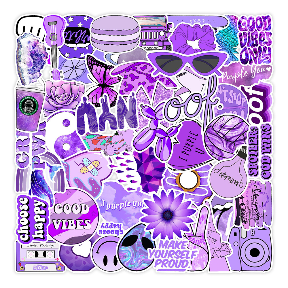 New Sexy 50pcs New Funny Purple Style Girl Cartoon Aesthetic Stickers Car Motorcycle Luggage Suitcase Guitar Phone Graffiti Sticker Toys
New Sexy 50pcs New Funny Purple Style Girl Cartoon Aesthetic Stickers Car Motorcycle Luggage Suitcase Guitar Phone Graffiti Sticker Toys