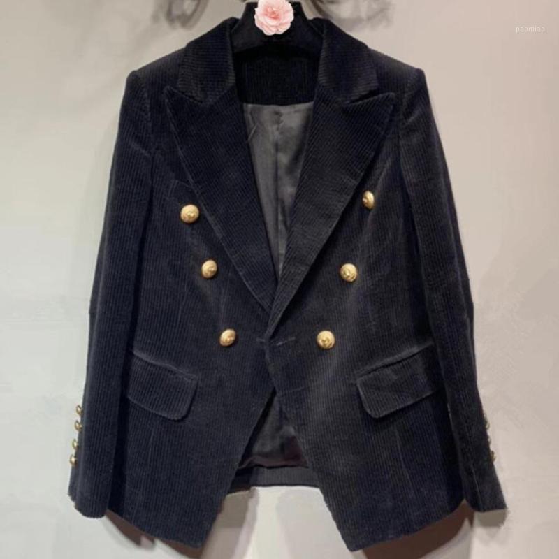 Women' Jackets 2022 Spring Autumnvintage Black Suit Jacket Women Double-breasted Corduroy Coat
Women' Jackets 2022 Spring Autumnvintage Black Suit Jacket Women Double-breasted Corduroy Coat