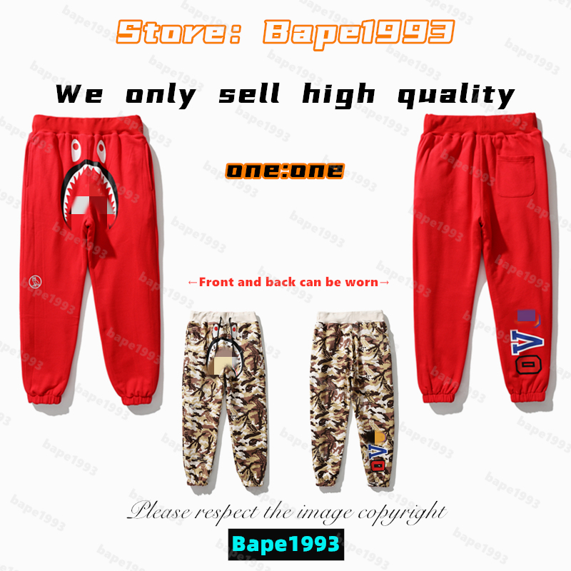 High Quality Apes Mens Pants Japan Shark B ape head Brand co-branding Galactic Luminous Spots Camouflage Male and female of the same styles 100% cotton pants 1993 KZ2-19, 1 button
High Quality Apes Mens Pants Japan Shark B ape head Brand co-branding Galactic Luminous Spots Camouflage Male and female of the same styles 100% cotton pants 1993 KZ2-19, 1 button