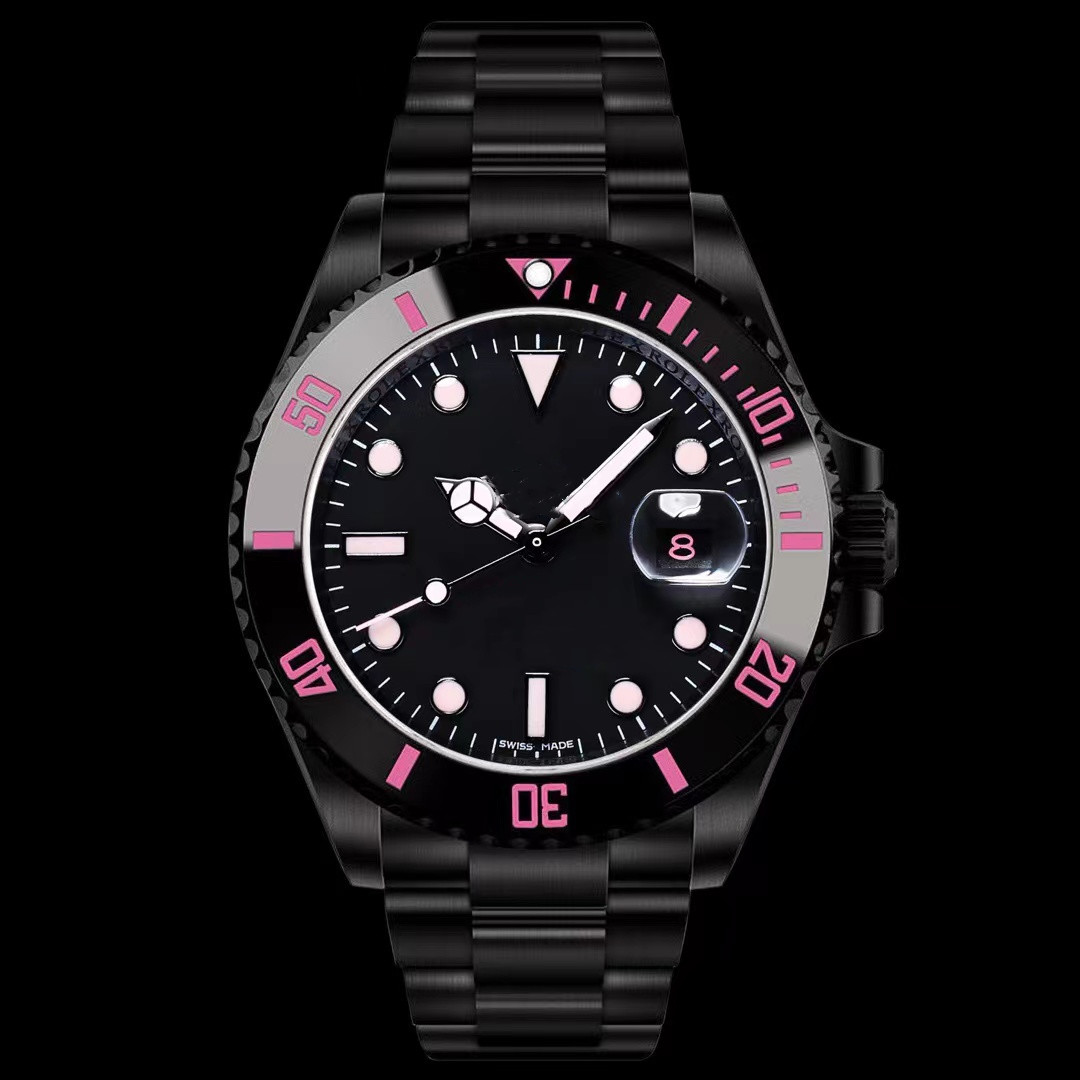 IPK watch 40mm diameter 11mm thick 2836 movement mechanical sapphire glass mirror DLC black Diamond film case, As shown
IPK watch 40mm diameter 11mm thick 2836 movement mechanical sapphire glass mirror DLC black Diamond film case, As shown