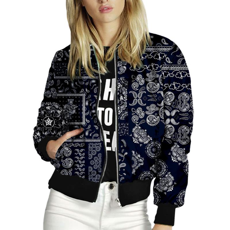 Women's Jackets 2022 Spring Autumn Thin Solid Women Print Zipper Bomber Jacket Long Sleeve Coat Female Fashion Classic Slim Outerwears, La03200
Women's Jackets 2022 Spring Autumn Thin Solid Women Print Zipper Bomber Jacket Long Sleeve Coat Female Fashion Classic Slim Outerwears, La03200
