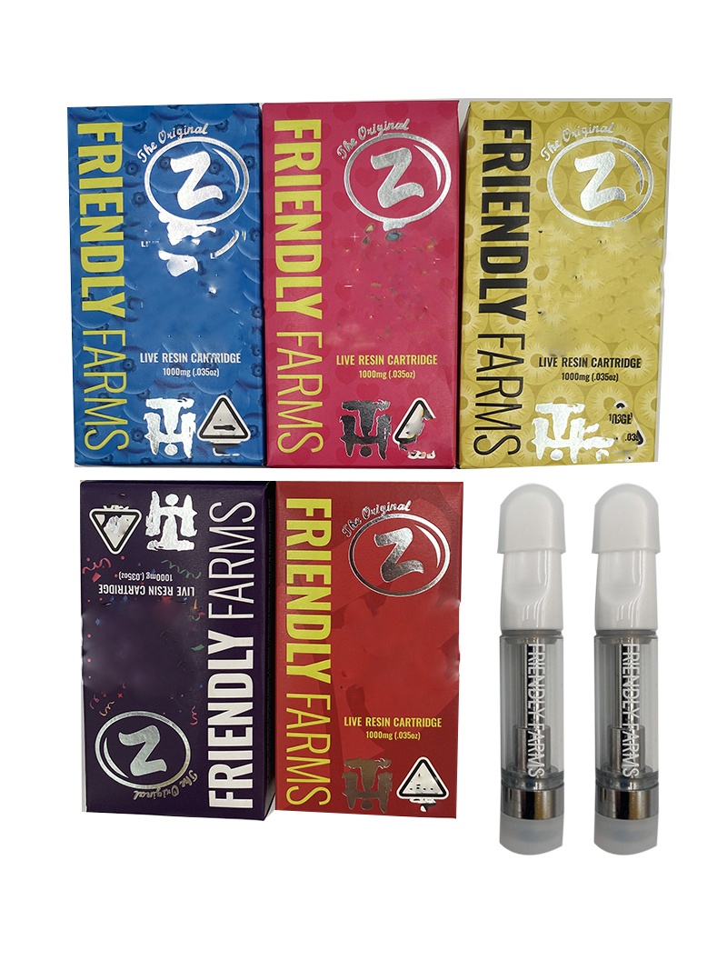 Friendly Farms Vape Cartridge for Thick Oil Empty Atomizers Glass Tank Electronic Cigarettes 0.8ml Vaporizer 510 Thread Cart with Childproof Tube and Sticker
Friendly Farms Vape Cartridge for Thick Oil Empty Atomizers Glass Tank Electronic Cigarettes 0.8ml Vaporizer 510 Thread Cart with Childproof Tube and Sticker