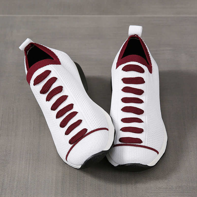 TopSelling 2022 European And American New Foreign Women Sneakers Trade Large Size Fly Knitted Lace-Up Ladies Flat Toe Women'S Shoes Designer Classic luxury, Black
TopSelling 2022 European And American New Foreign Women Sneakers Trade Large Size Fly Knitted Lace-Up Ladies Flat Toe Women'S Shoes Designer Classic luxury, Black