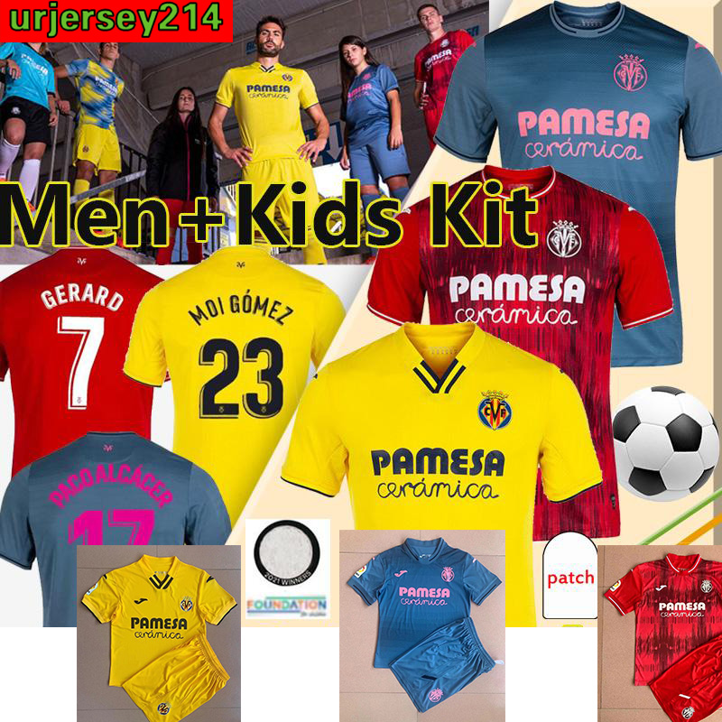 21 22 Villarreal CF Soccer Jersey Men Kids Kit DANJUMA YEREMY DIA 2021 2022 Football Shirt Finals Champions PACO ALCÁCER GERARD PAU COQUELIN CHUKWUEZE, Home
21 22 Villarreal CF Soccer Jersey Men Kids Kit DANJUMA YEREMY DIA 2021 2022 Football Shirt Finals Champions PACO ALCÁCER GERARD PAU COQUELIN CHUKWUEZE, Home
