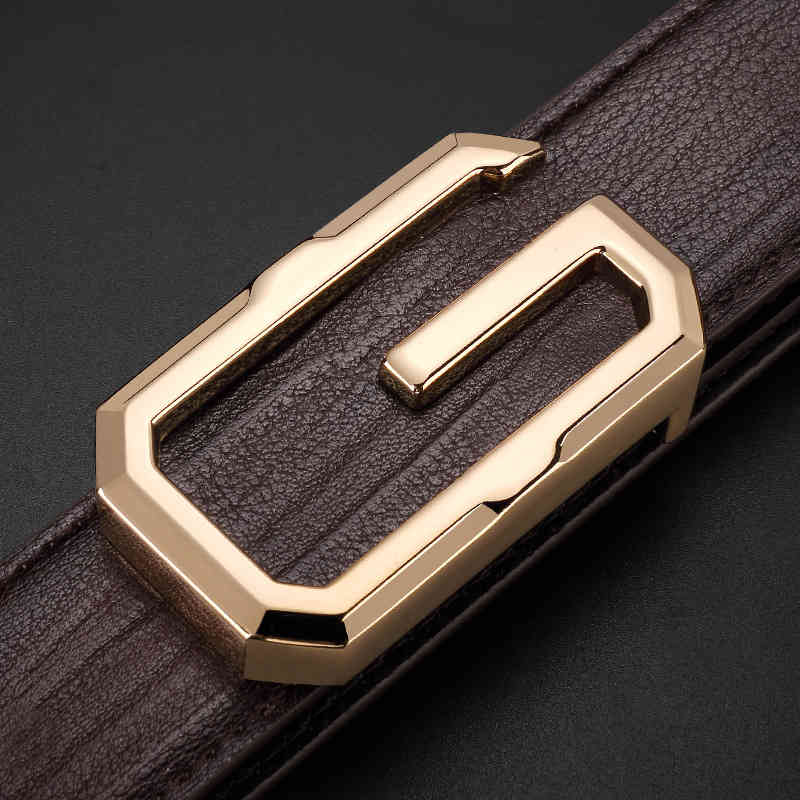 Men's Leather Belt Business Leisure Middle-aged and Young People's Smooth Buckle Trendy Trouser Men's, Black
Men's Leather Belt Business Leisure Middle-aged and Young People's Smooth Buckle Trendy Trouser Men's, Black