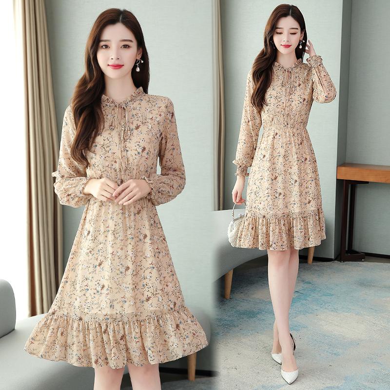 Casual Dresses Women Cute Floral Autumn Dress Long Sleeve Fashion Party Birthday Outfits Loose Slim Blouses Blusas Office Ladies, Black;gray
Casual Dresses Women Cute Floral Autumn Dress Long Sleeve Fashion Party Birthday Outfits Loose Slim Blouses Blusas Office Ladies, Black;gray