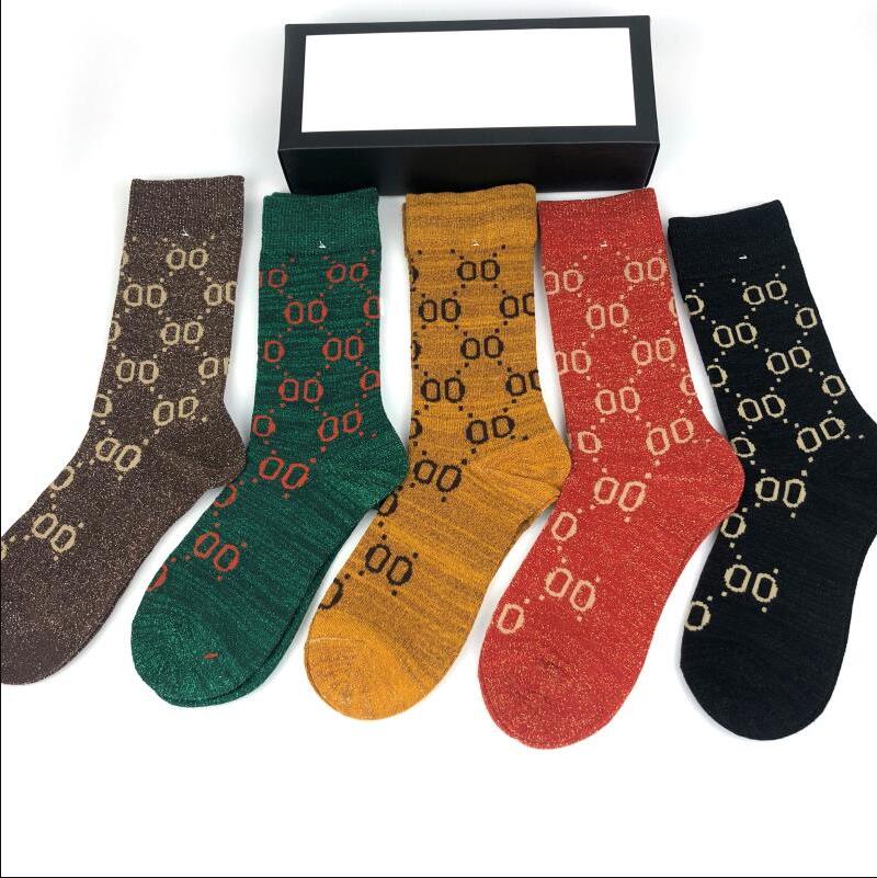 Designer Mens Womens Socks Five Pair Luxe Sports Winter Mesh Letter Printed Sock Embroidery Cotton Man Woman With Box, 1 box = 5 pairs
Designer Mens Womens Socks Five Pair Luxe Sports Winter Mesh Letter Printed Sock Embroidery Cotton Man Woman With Box, 1 box = 5 pairs