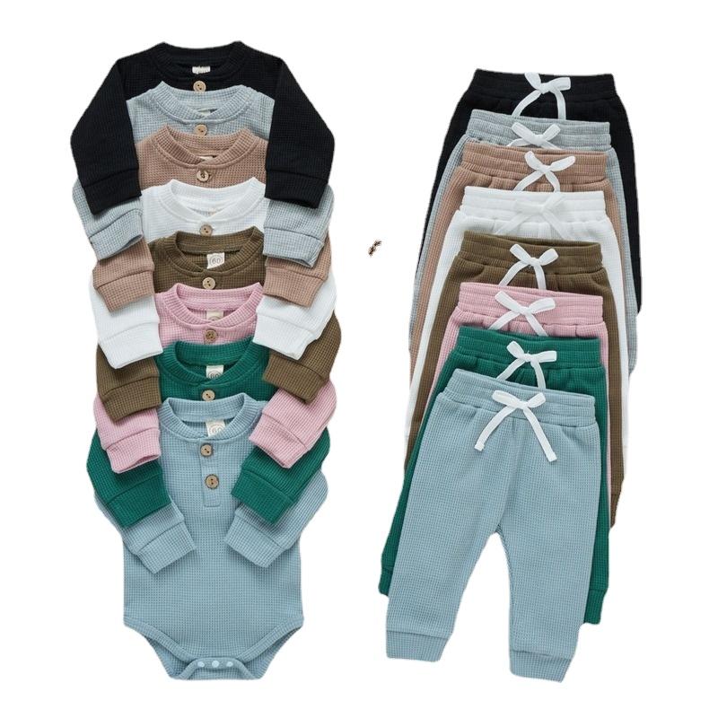 Clothing Sets Baby Clothes Set 2pcs Spring Solid Long Sleeve Cotton Bodysuit Pants Autumn Infants Suits Toddler Boys Girls Outfits, White
Clothing Sets Baby Clothes Set 2pcs Spring Solid Long Sleeve Cotton Bodysuit Pants Autumn Infants Suits Toddler Boys Girls Outfits, White