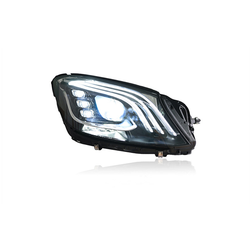 high beam LED head light For BENZ W222 W223 S350 S400 2013-20 Auto Brake Lamp Steam Turn Signal Headlights Assembly