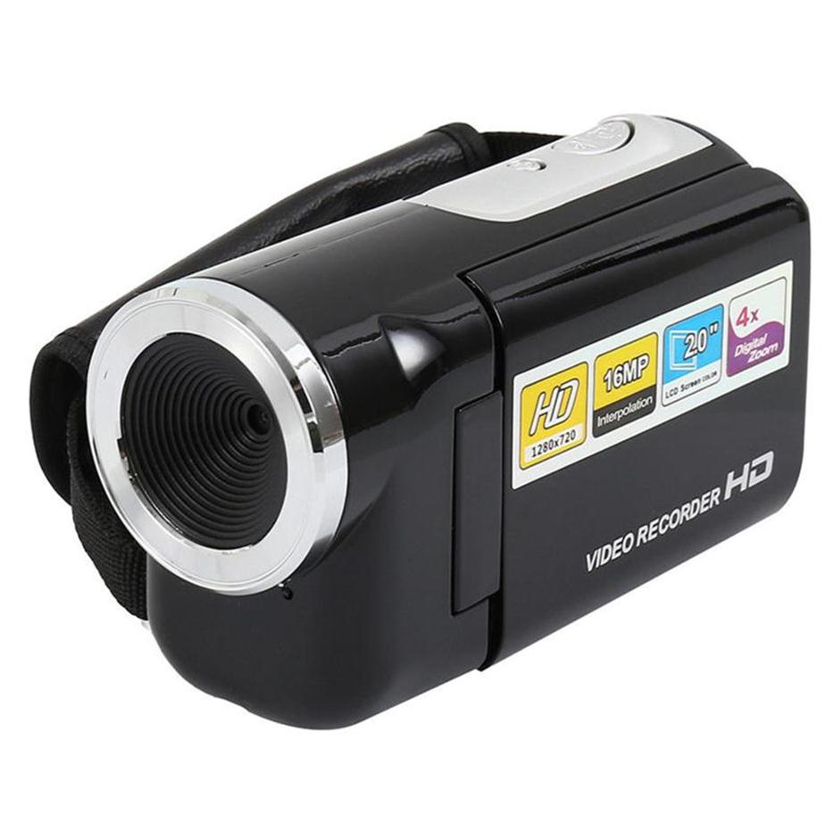 

Camcorders 2.0" Portable Digital Video Camera 16MP 4X Zoom Camcorder Mini DV DVR - Black238m, Black