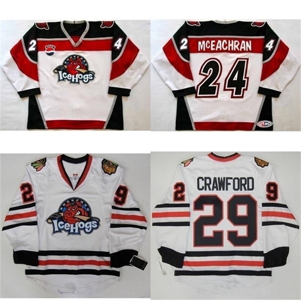 C26 Nik1 2017 Mens 24 Sean McEachran AHL Rockford IceHogs Womens Kids 13 David Phillips 100% Embroidery Custom Ice Hockey Jerseys Goalit Cut Hot, Red
C26 Nik1 2017 Mens 24 Sean McEachran AHL Rockford IceHogs Womens Kids 13 David Phillips 100% Embroidery Custom Ice Hockey Jerseys Goalit Cut Hot, Red