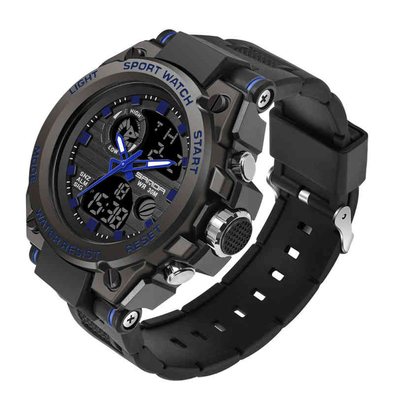 Brand Wrist Watch Men Es Military Army Sport Style Wristwatch Dual Display Male for Clock Waterproof Hours, Vip not for sale
Brand Wrist Watch Men Es Military Army Sport Style Wristwatch Dual Display Male for Clock Waterproof Hours, Vip not for sale