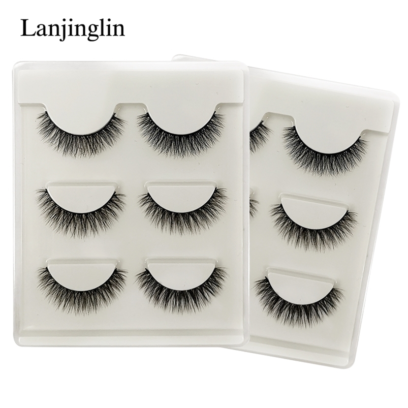 LANJINGLIN 10 boxes natural long false eyelashes wholesale make up 3d mink lashes full strip lash eye makeup tool faux cils 220613
LANJINGLIN 10 boxes natural long false eyelashes wholesale make up 3d mink lashes full strip lash eye makeup tool faux cils 220613