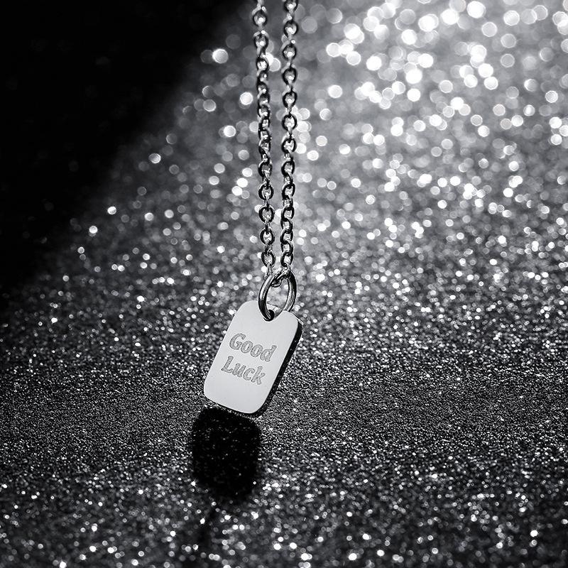 Pendant Necklaces European And American Fashion Trend Versatile English Letter Hangtag Minority Design Jewelry Necklace FemalePendant
Pendant Necklaces European And American Fashion Trend Versatile English Letter Hangtag Minority Design Jewelry Necklace FemalePendant