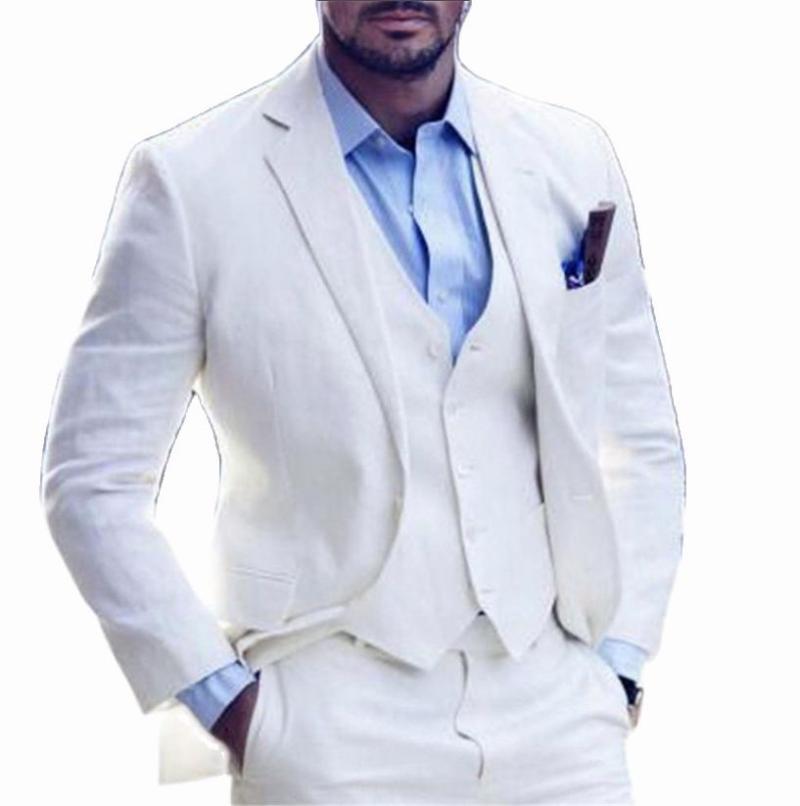 Men's Suits & Blazers Summer White Ivory Linen Men 2022 Wedding Slim Fit Groom Tuxedo Handsome Blazer 3 Pieces Jacket Pants VestMen's, Multi
Men's Suits & Blazers Summer White Ivory Linen Men 2022 Wedding Slim Fit Groom Tuxedo Handsome Blazer 3 Pieces Jacket Pants VestMen's, Multi