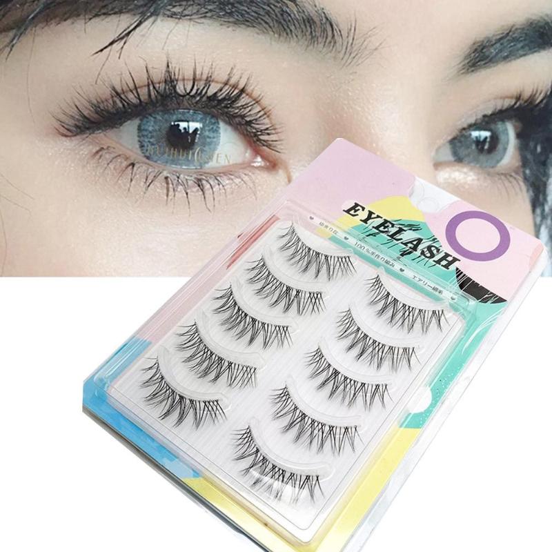 False Eyelashes Pairs Japanese Style Handmade 20mm Natural Simulation Transparent Cross Fake Lashes Extension ToolFalse
False Eyelashes Pairs Japanese Style Handmade 20mm Natural Simulation Transparent Cross Fake Lashes Extension ToolFalse