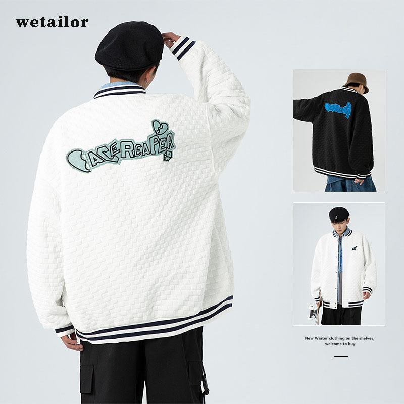 Men's Jackets Fashion Men Plaid Casual Loose Long Sleeve White Baseball Jacket Basic Teens 5XL Single-breasted Coat, Black;brown
Men's Jackets Fashion Men Plaid Casual Loose Long Sleeve White Baseball Jacket Basic Teens 5XL Single-breasted Coat, Black;brown