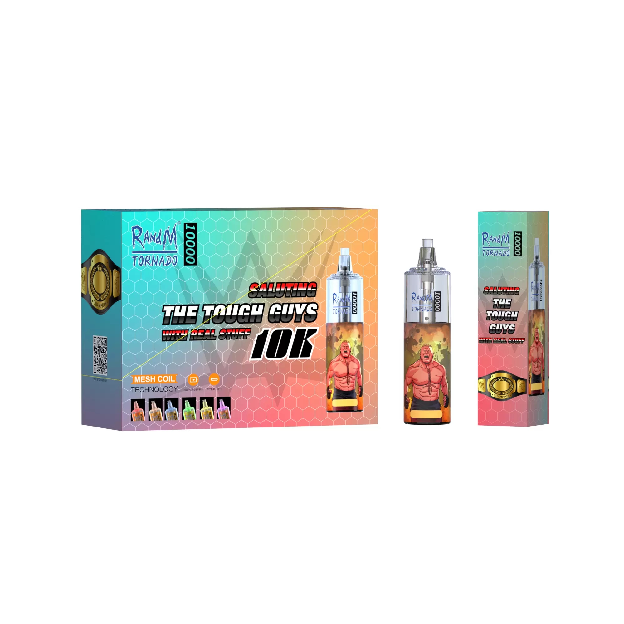 Original RandM Tornado 10000Puffs Disposable Vape Pen E Cigarette With Rechargeable Battery Airflow Control Mesh Coil 20ml Prefilled Pod 10K
Original RandM Tornado 10000Puffs Disposable Vape Pen E Cigarette With Rechargeable Battery Airflow Control Mesh Coil 20ml Prefilled Pod 10K