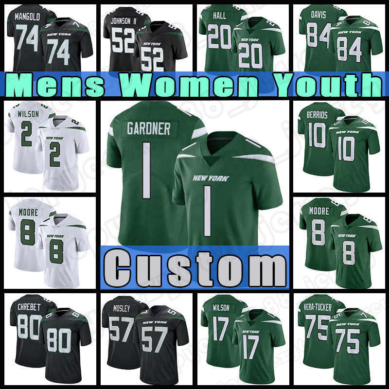 1 Sauce Gardner 2 Zach Wilson Jersey Garrett Wilson Football Elijah Moore Breece Hall Jermaine Johnson II Braxton Berrios Mekhi Becton Alijah Vera-Tucker Corey Davis, Custom youth (p q j)
1 Sauce Gardner 2 Zach Wilson Jersey Garrett Wilson Football Elijah Moore Breece Hall Jermaine Johnson II Braxton Berrios Mekhi Becton Alijah Vera-Tucker Corey Davis, Custom youth (p q j)