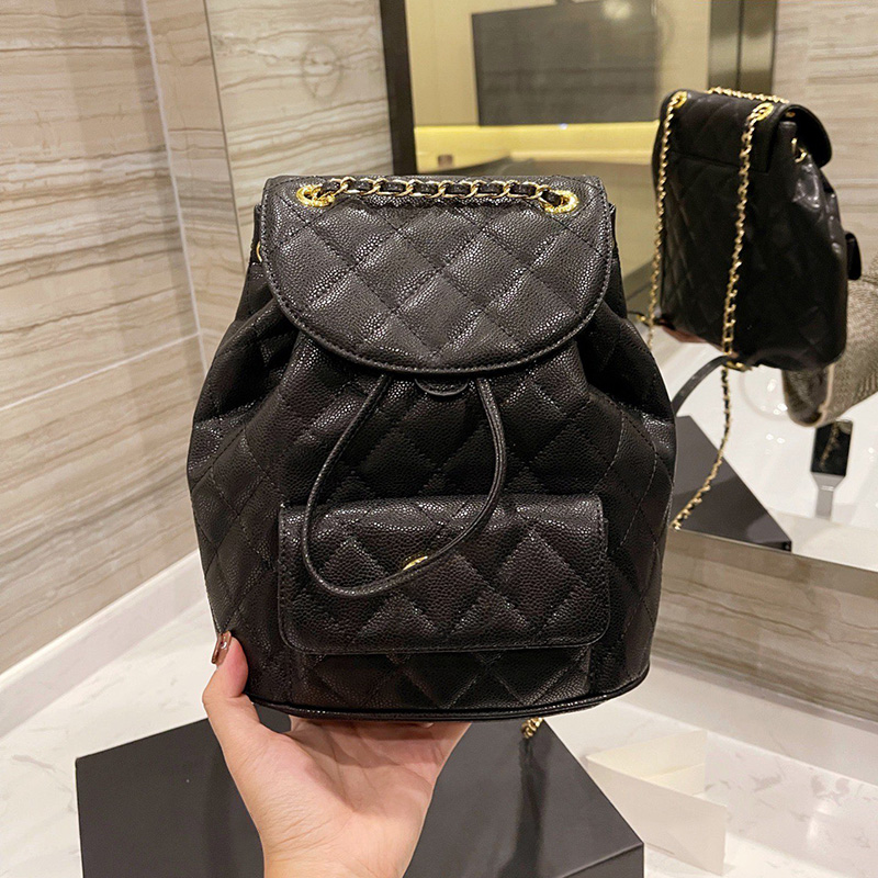 Vintage Caviar Leather Calfskin Backpack Bags Fall Winter Outdoor Sacoche Fashion Luxury Designer Large Capacity Purse Totes High Quality Br, Box
Vintage Caviar Leather Calfskin Backpack Bags Fall Winter Outdoor Sacoche Fashion Luxury Designer Large Capacity Purse Totes High Quality Br, Box