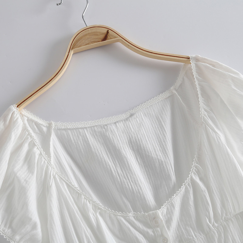 PUWD Slim Girls Sweet Tshirts Summer Fashion Ladies Stylish Soft Cotton Short Tees Vintage Women Cute Tops Chic 220411