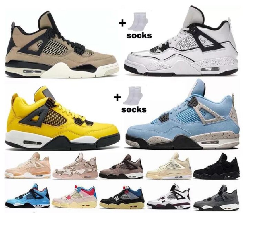 Jumpman 4 Retro Basketball shoes Bred 4s UNC Black Cat University Blue The Cactus White Grey kids Big boy Pure Royalty girl Sport Sneakers
Jumpman 4 Retro Basketball shoes Bred 4s UNC Black Cat University Blue The Cactus White Grey kids Big boy Pure Royalty girl Sport Sneakers