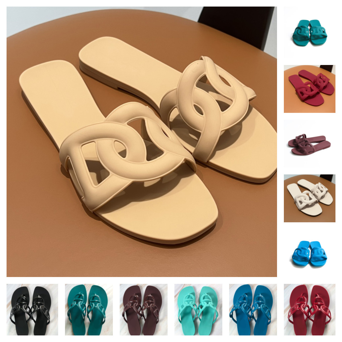 Pig nose pattern slipper women H letter jelly summer slippers luxury designer outdoor sandal pool slides beach scuffs summer ladies sandals plus size 35-41, Slide #1
Pig nose pattern slipper women H letter jelly summer slippers luxury designer outdoor sandal pool slides beach scuffs summer ladies sandals plus size 35-41, Slide #1